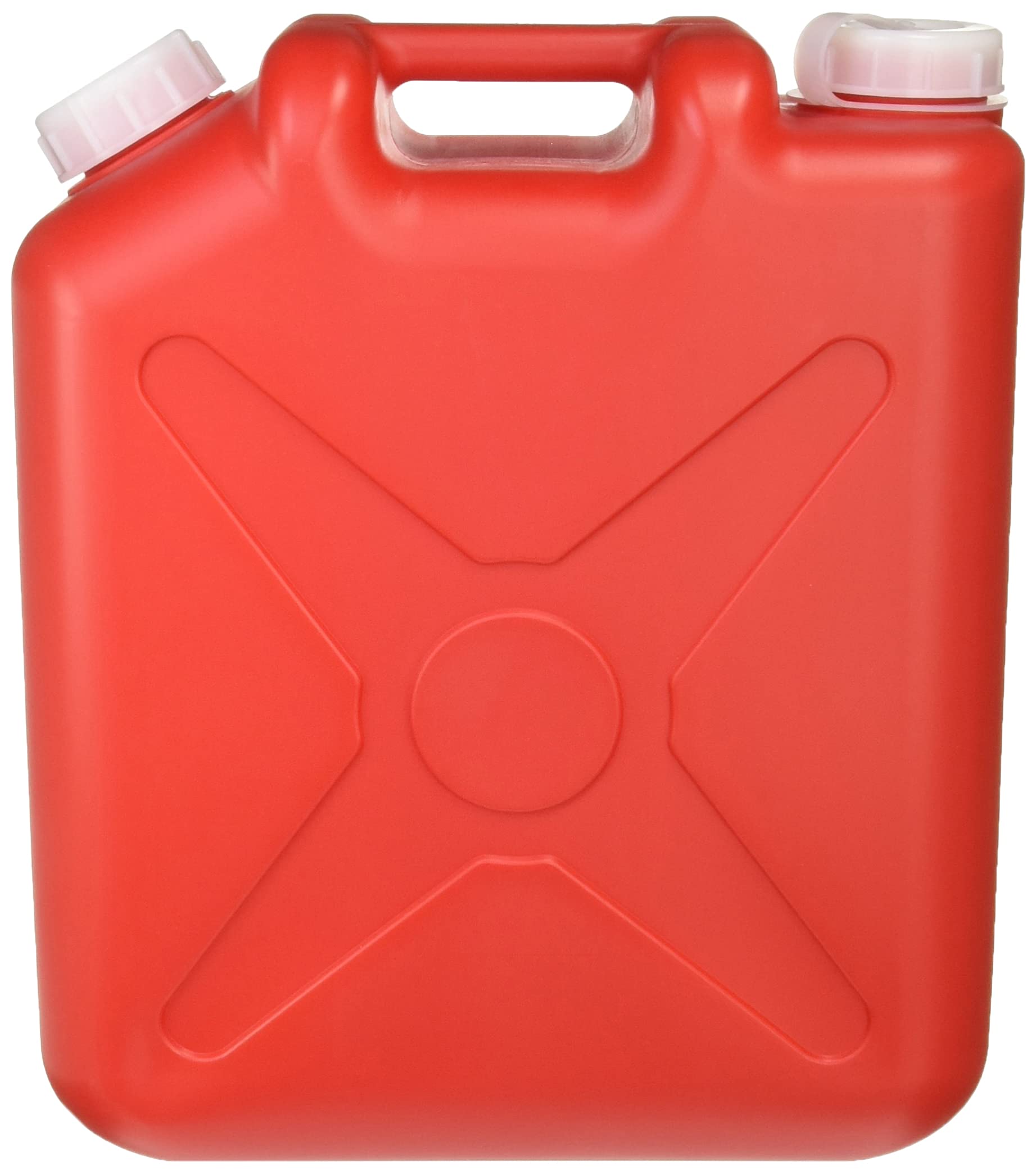 瑞穂化成工業 扁平缶 ノズル無 20L レッド 0207R 両口 カラーポリタンク商品画像