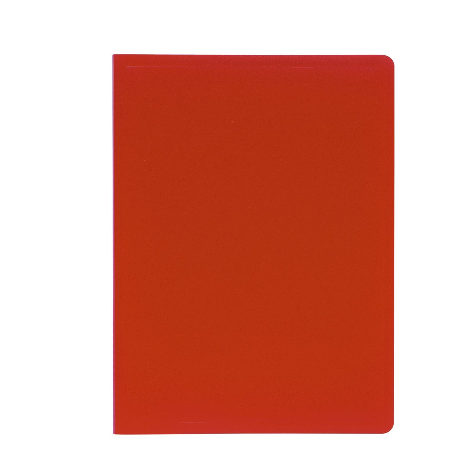 Exacompta - Ref 8585E - Soft PP Display Book - Suitable for A4 Documents, Made from Polypropylene, Lightweight, 80 Pockets, 160 Viewing Pages - Red Cover
