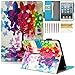 iPad 9.7 inch 2018/2017 Case, iPad Air Case, iPad Air2 Case, Dteck PU Leather Folio Smart Cover with Auto Wake/Sleep Feature Stand Case for iPad 9.7 Inch 2017 2018/iPad Air 2/iPad Air,Butterfly Tree