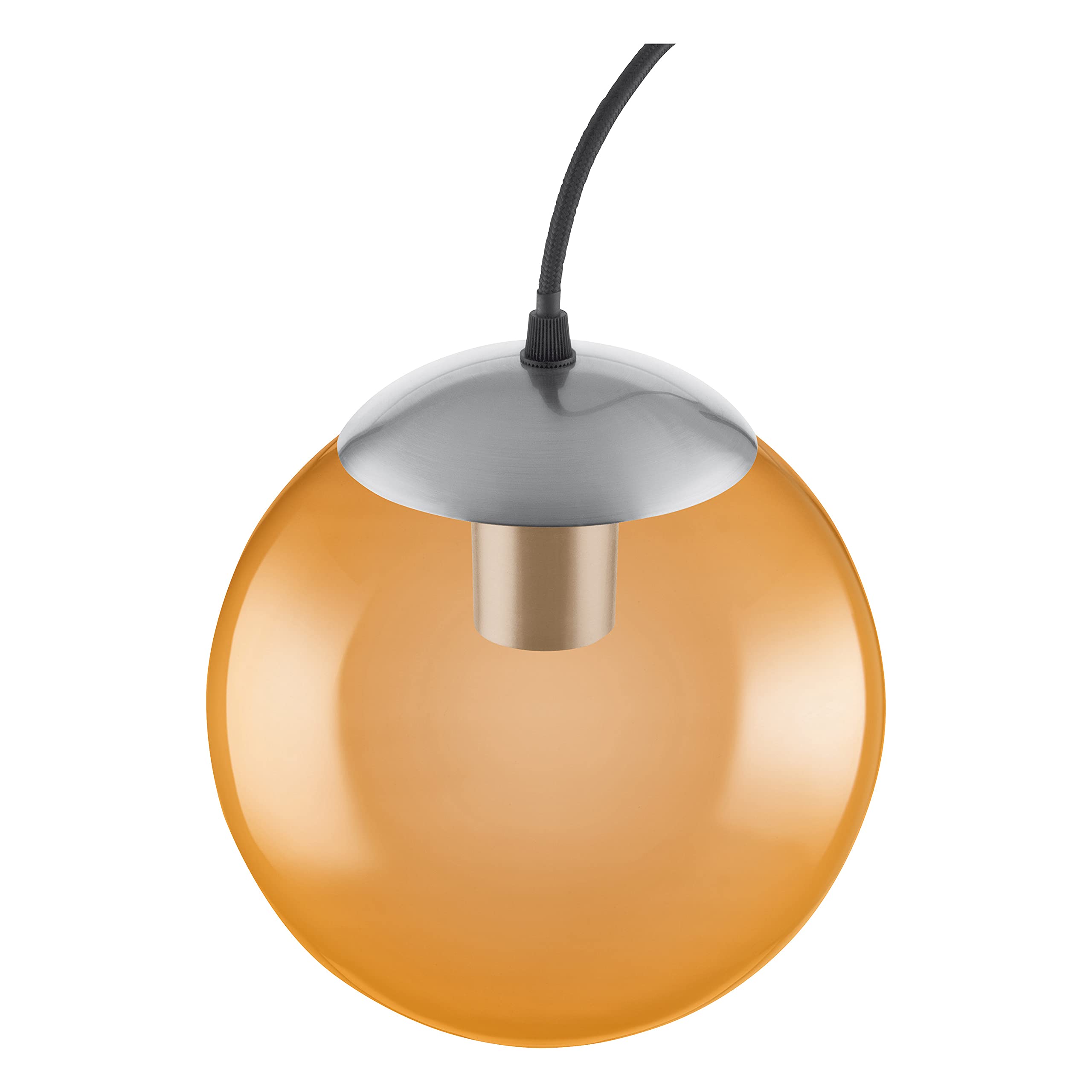 Ledvance Glass Pendant Light, Small Orange