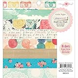 Crate Paper 36-Sheet Maggie Holmes Style Board Paper Pad, 6 by 6-Inch