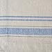 DII French Stripe Tabletop Collection Farmhouse Style Dining Table Linen Placemat Set, 13x19, Taupe/Blue, 6 Piece