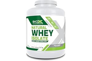 BioX Natural Whey Isolate | Unflavoured Whey Isolate Protein Powder | No Artificial Flavours or Sweeteners | 32g Protein, Sug