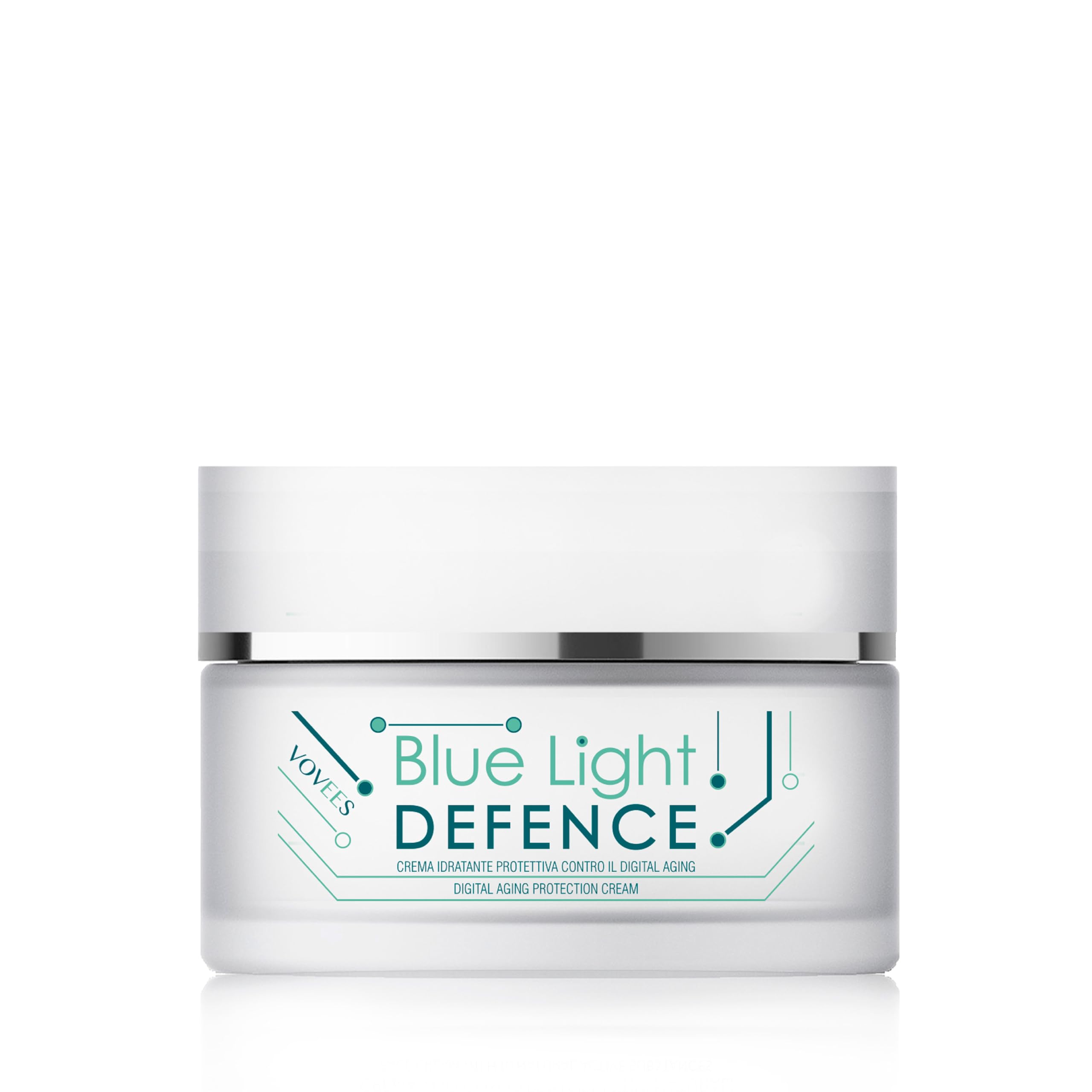 VOVEES BLD9 HEV Blue Light Filter Anti-Wrinkle Cream – 9 Active Ingredients – Natural Anti-Aging – Vitamin E – Quick Absorption – Made in Italy, 50ml