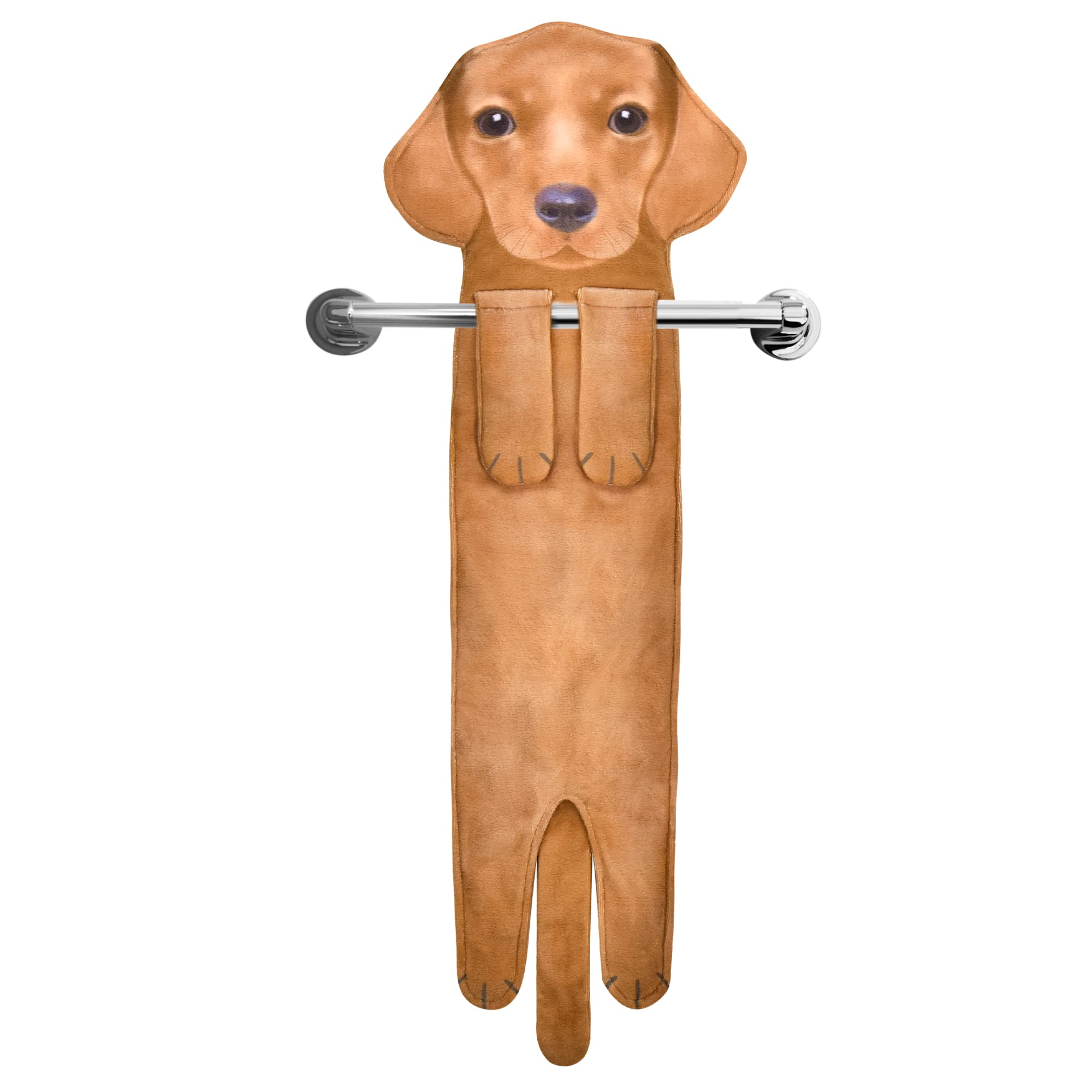 AGRIMONY Funny Dachshund Dog Hand Towels for Kitchen Bathroom - Dog Mom Dad Gifts for Women Men Teens Kids-Easter Mothers Fathers Days Valentines Housewarming Birthday Gifts for Animal Lovers