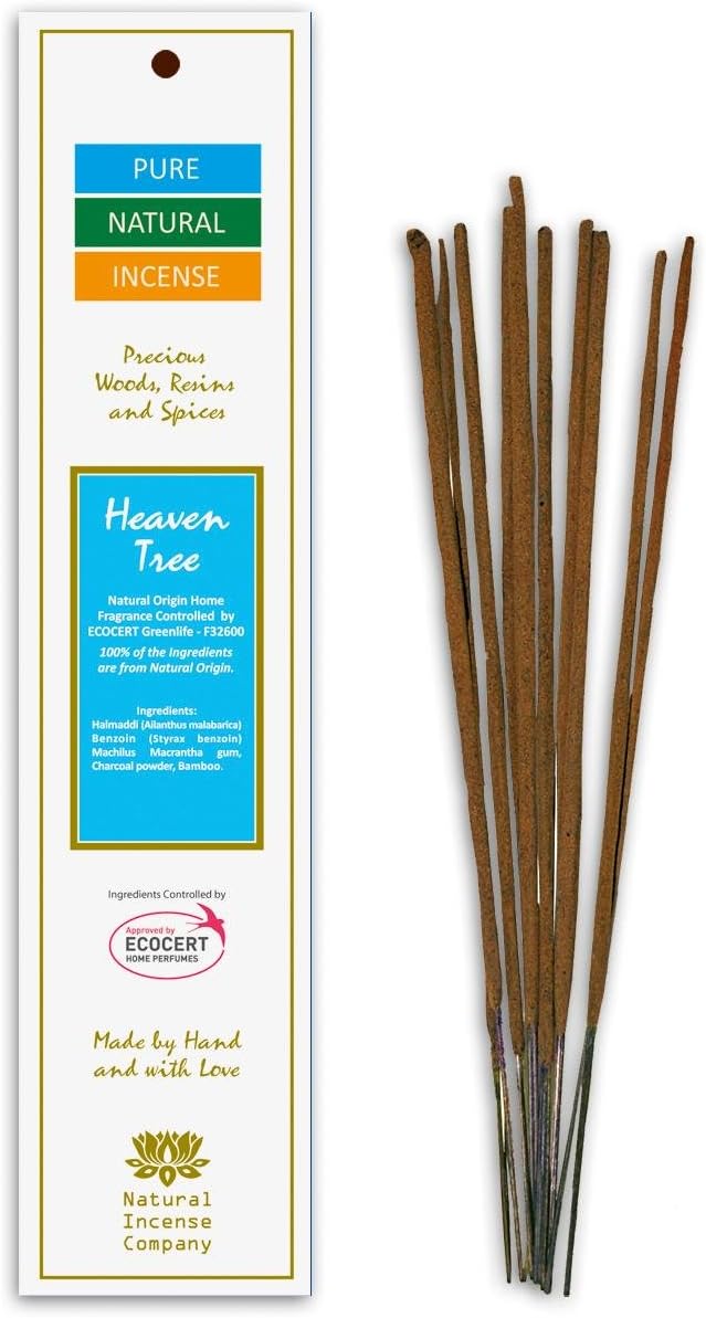 Heaven Tree - Pure & Natural Incense - 10 Sticks - Natural Incense Company