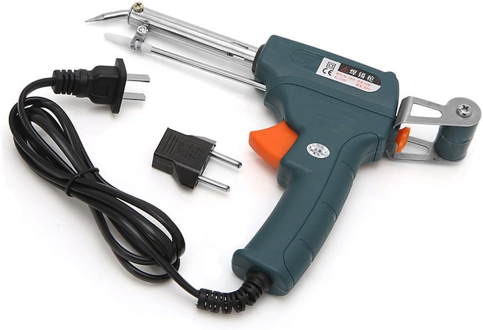 220V 60W Manual Automatic Send Tin Gun Electric Soldering Iron Suction