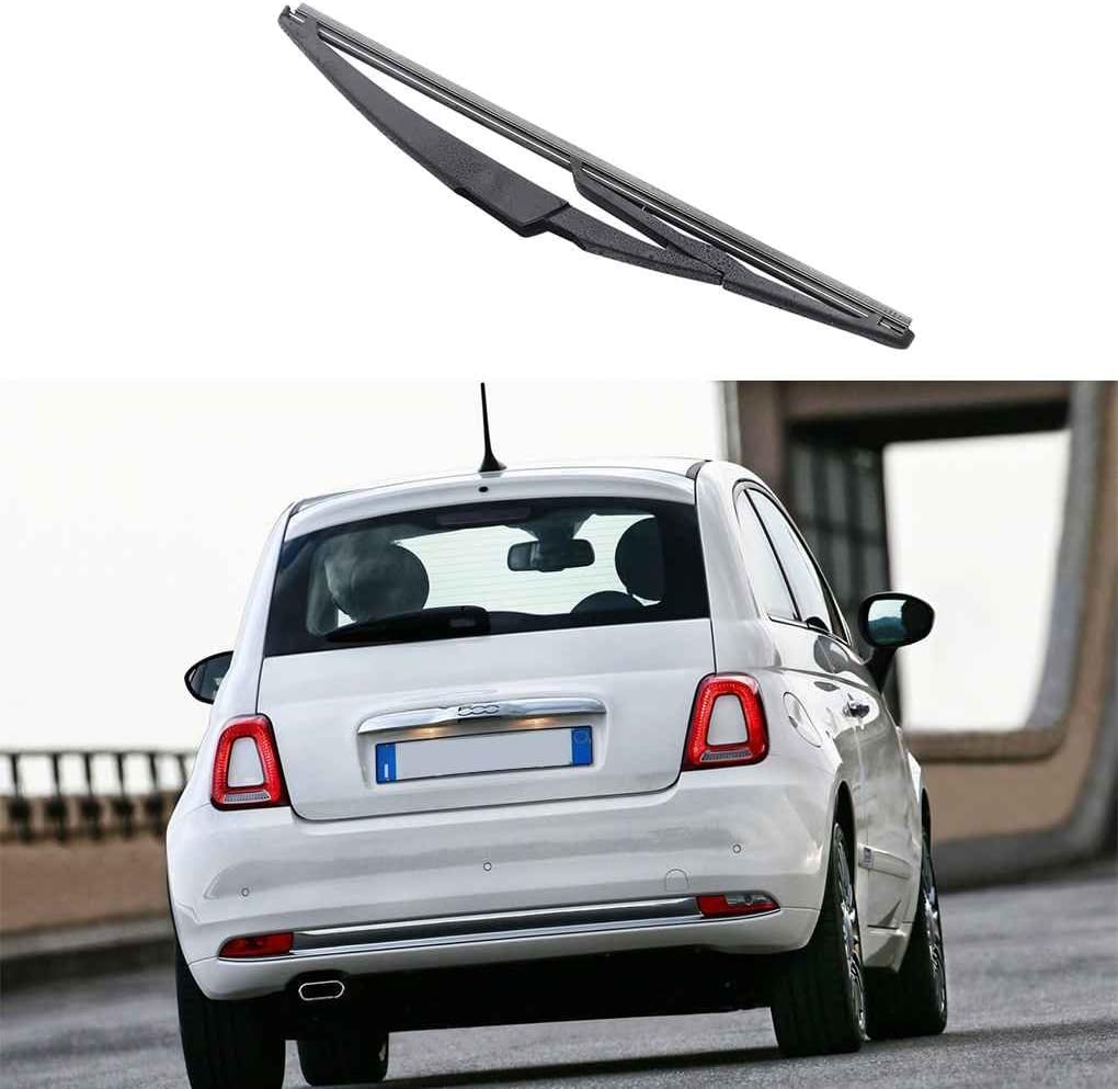 Car Rear Windscreen Window Wiper Arm Blade for 3 doors Fiat 500 2007+