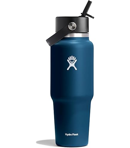 Amazon.com : Hydro Flask 32 Oz Wide Flex Straw Travel Bottle Agave