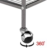 Yaheetech 132cm Large Parrot Bird Cage with Stand Wheels Black view 9