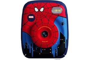 KIDAMENTO kiimento Ink-Free Instant Print Digital Camera & Video Recorder for Kids, Teens & Adults | 5-Sec Prints in 4 Print Colors | Selfie, Creator Mode, 25+ Filters, 48MP, 1080p – Model P2 (Spider-Man)