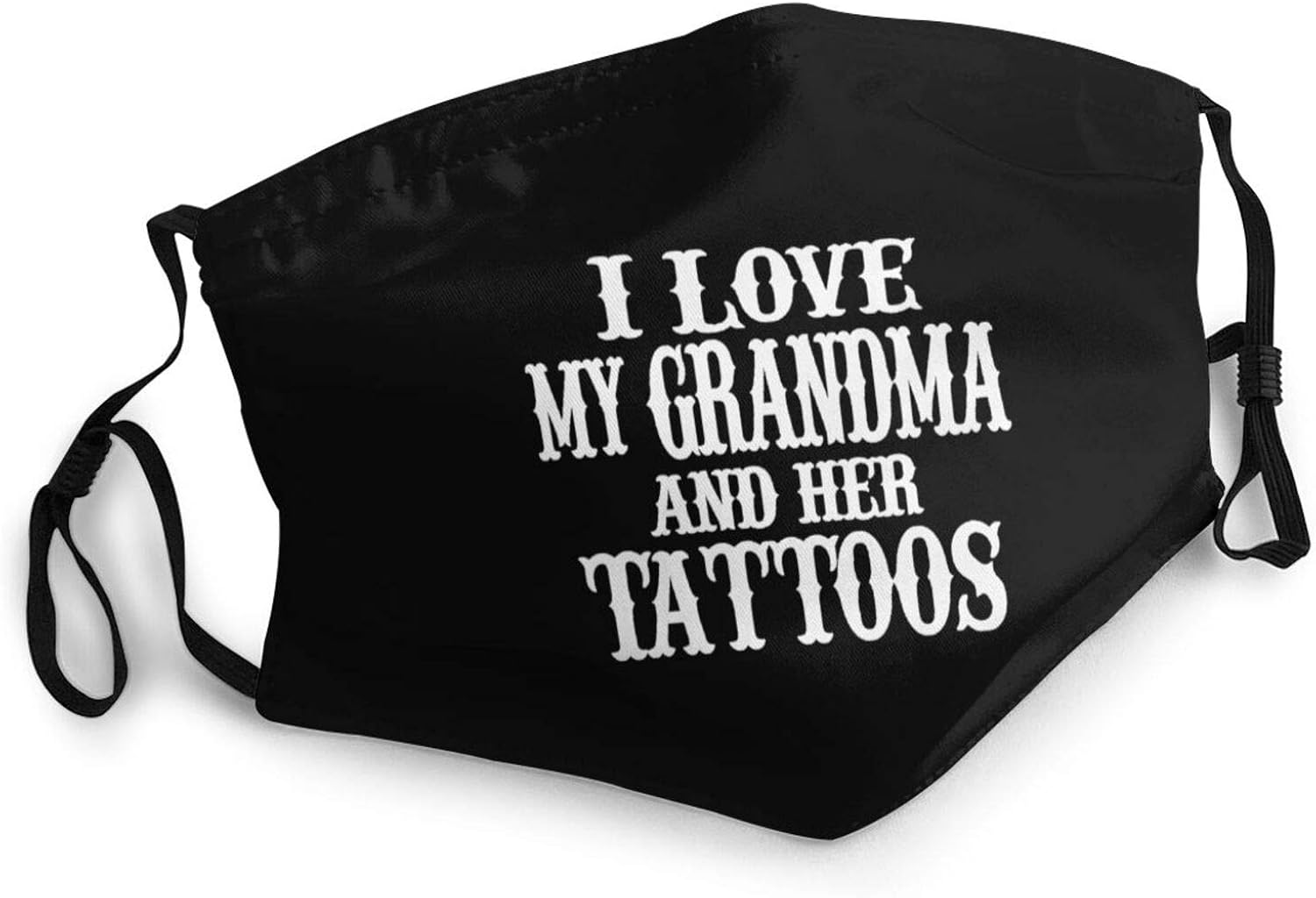 I Love My Grandma Face Mask for Men Washable Women