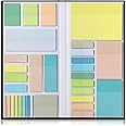 Mr. Pen- Transparent Sticky Note Set, 1650 Sheets, Pastel Colors, Tabs, Dividers, Translucent Planner Notes