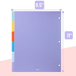 Mr. Pen- 3 Ring Binder Dividers with Tabs, 2