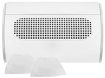 Nagel Staubabsauger Nagelstudio Weiss 40watt 3 Lufter 2 Filter Leise Stark 7263 Amazon De Beauty