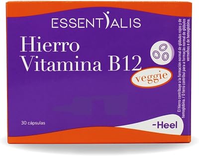 Hierro Vitamina B12 Veggie, 30 Cápsulas Veganas