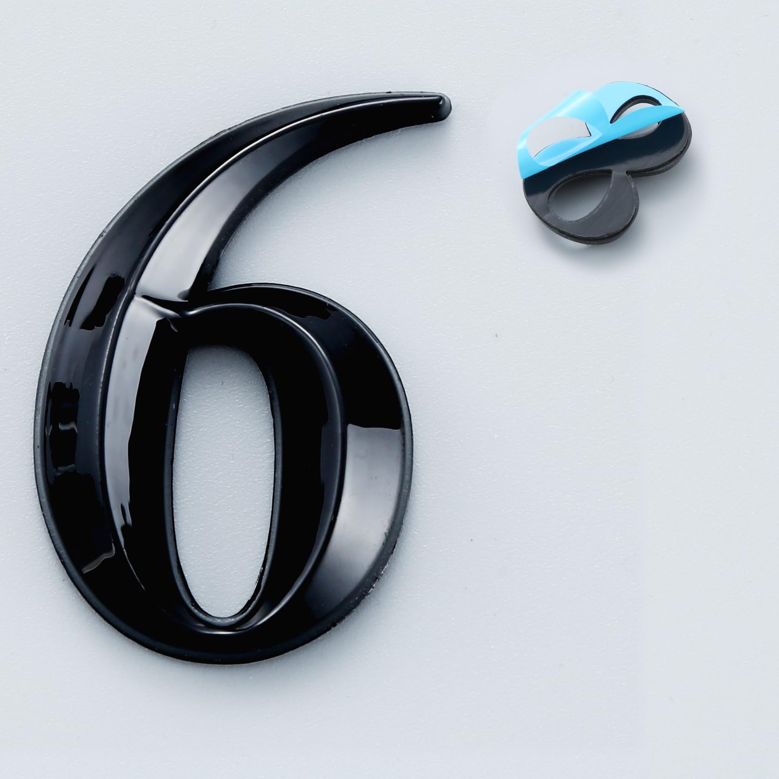 3D Self-Adhesive House Numbers for Outside, Door