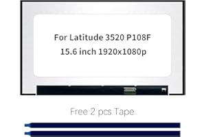 YOUYUANLTD LCD Screen Replacement for Dell Latitude 3520 P108F P108F001 P108F002, Laptop FHD 1920x1080 IPS, LED Non-Touch Display