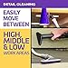 ProTeam Super HalfVac Pro Hip Vacuum, Shoulder Vacuum, Portable Vacuum Cleaner with HEPA Media Filtration and Xover Multi-Surface Telescoping Wand Tool Kit, 6 Quart, Corded