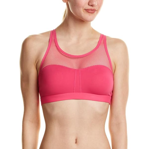 Dominique Women's Elodie Wire Free Low Impact Sports Bra - Supportive Comfort For Yoga, Walking - View #6