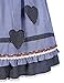 KoJooin Women's German Dirndl Dress 3 Pieces Oktoberfest Costumes Blue Dot 42