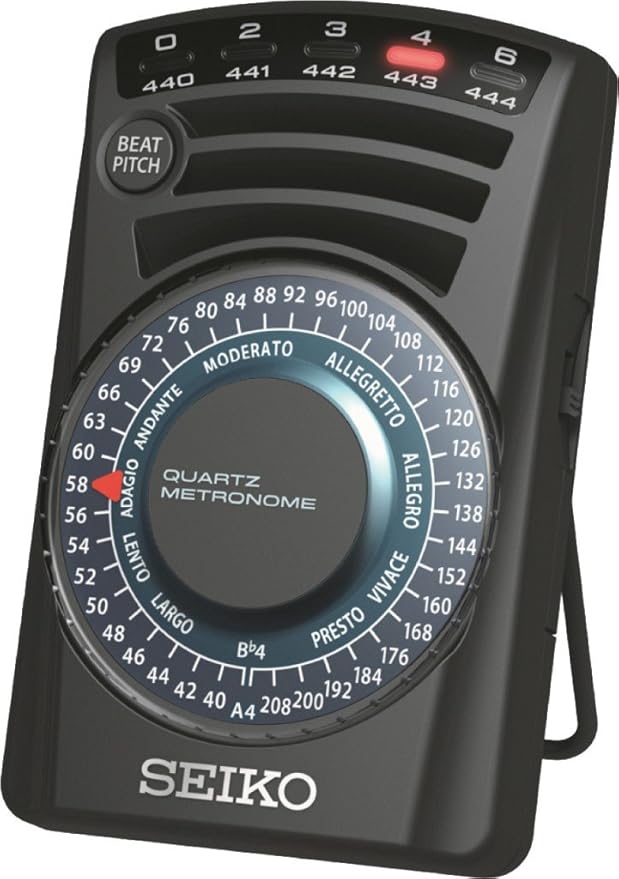 Seiko Sq Quartz Metronome with Volume Control Amazon.co.uk Musical