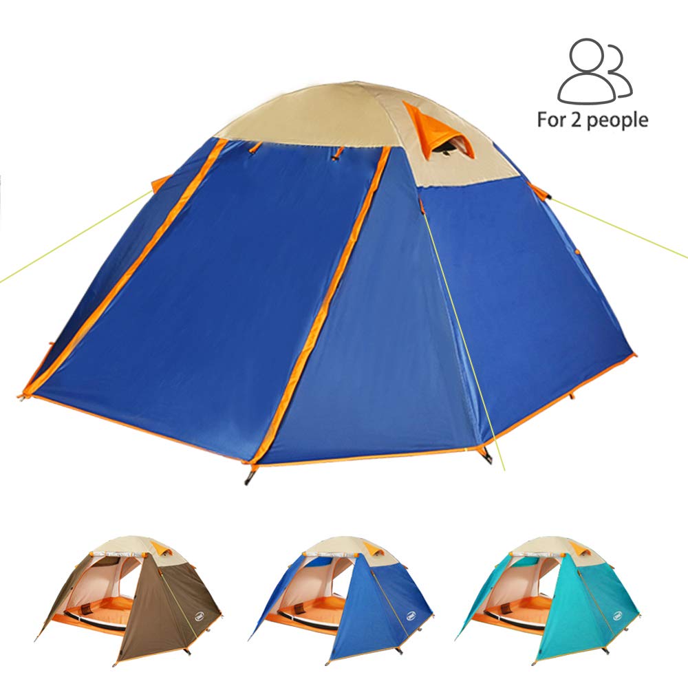 ZOMAKE Lightweight Backpacking Tent 2 Person 4 Season Waterproof