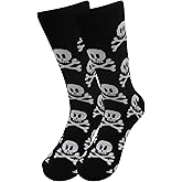 Real Sic Fun Socks for Men and Women - Cozy Cotton Dress Socks with Colorful Designs - Cool, Casual, Trippy Patterned