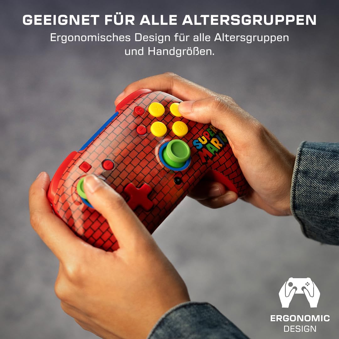 Turtle Beach Rematch Wireless Controller: Mario Bricks Reveal – Offiziell Lizenziert von Nintendo für Nintendo Switch 2 und 1 - C Button nicht vorhanden 7