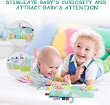 Vicloon Soft Toys Baby Bath Cloth Book 3D Animals Crinkle Tail Sensory Rabbit view 3