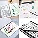 Huhuhero 10-Colors Bullet Journaling Pens and 12-Pieces Drawing Stencils Perfect for Planner Bullet Journaling Writing Note Taking Notebook Diary Calendar and School Office Supplies (22 PCS) (22 pcs)