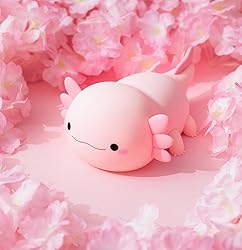 Axolotl Night Light for Kids,Cute Axolotl lamp