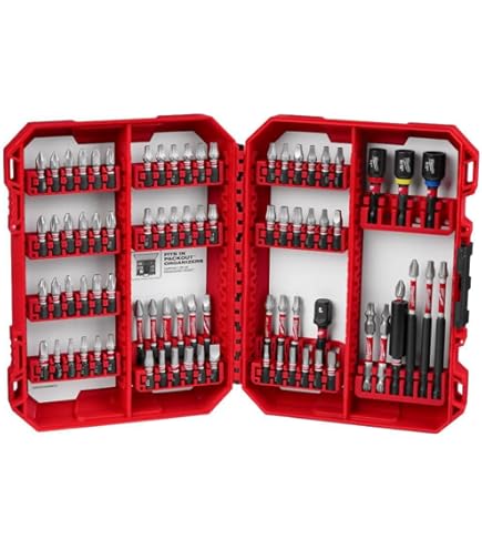 MILWAUKEE Conjunto de chaves de impacto 'S Shockwave (74 peças) 48