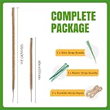 Mcbazel Moss Pole 60cm+120cm Bendable Coir Plant Support view 7
