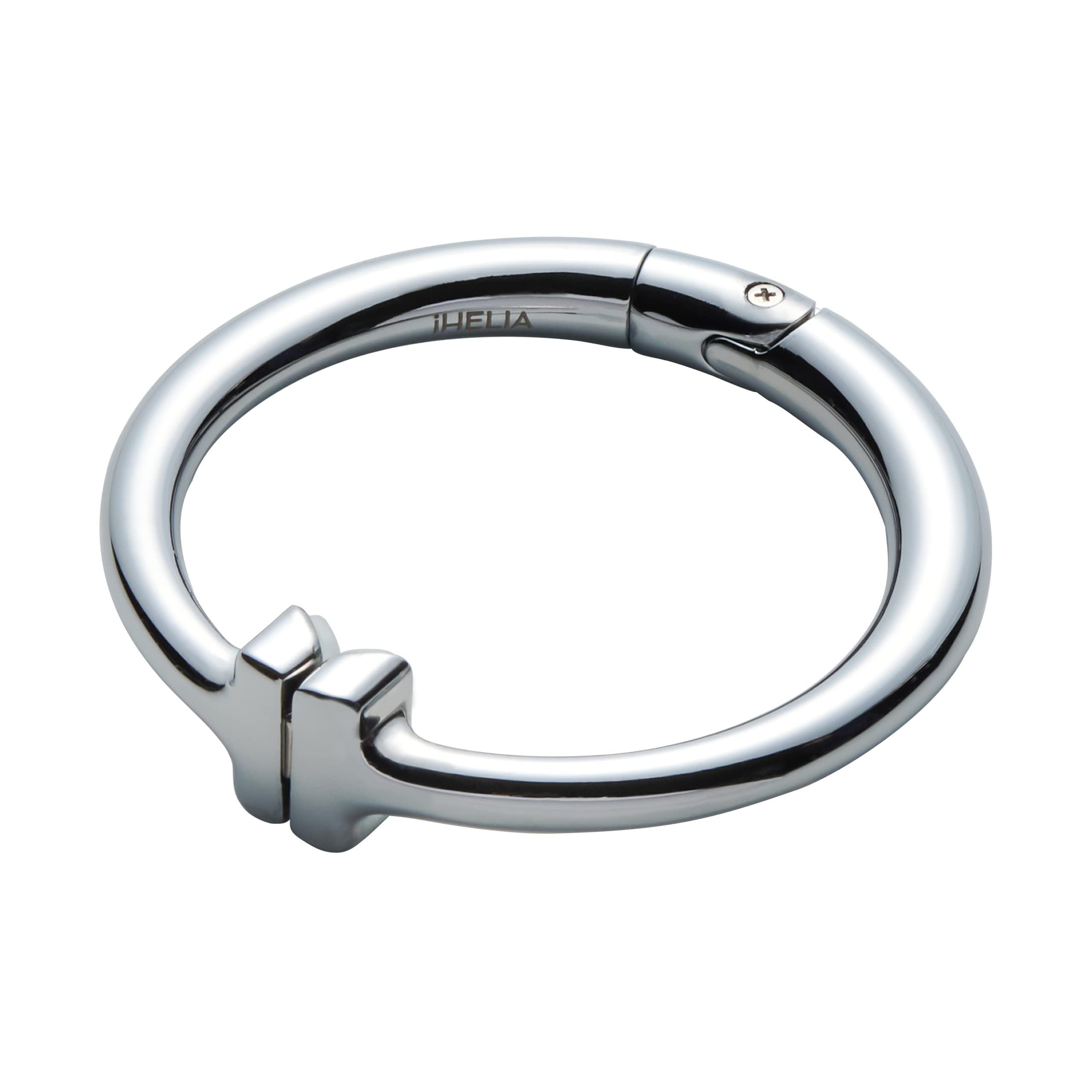 Photo 1 of iHELIA Purse Hook Hanger for Table (Signature) - Premium Bag Holder w/ 90, 180 Degree Rotatable Function Design (Silver)