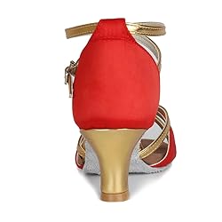 YKXLM Latin Dance Shoes Ballroom Women Salsa Tango