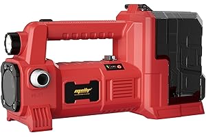 DANERO Cordless Water Transfer Pump Compatible with Milwaukee 18V Battery (Tool Only), 1/4HP Brushless Motor, 540GPH Self Priming Utility Pump for Pool Draining, Pond, Watering, Garden, Tank