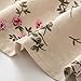 Girls' 2T-12 Linen Casual Dress Summer Floral Tank Shift Dress