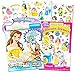 Disney Princess Imagine Ink Book and Sticker Book Set (Bundle Includes 2 Books and Mess Free Marker)