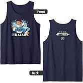 Avatar: The Last Airbender Waterbender Katara Front &amp; Back Tank Top
