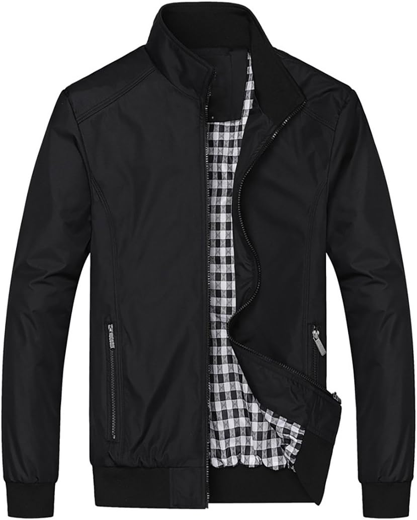 Nantersan Mens Casual Jacket Outdoor Sportswear Windbreaker Lightweight Bomber Jackets and Coats