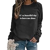 YITAN Women Graphic Cute Sweaters Funny Pullover Teen Girls Sweatshirts