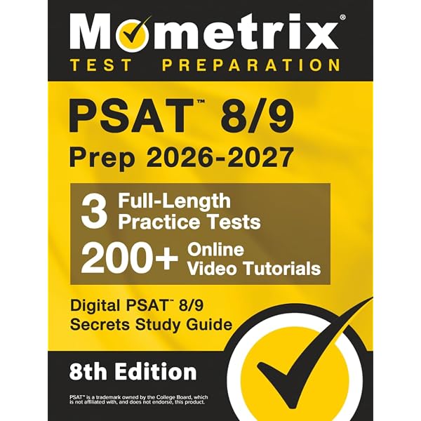Amazon.com: Digital PSAT 8/9 Prep 2026-2027: 10 Practice Tests