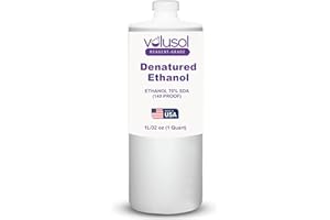 VOLU SOL Volu-Sol Reagent-Grade 70% Denatured Ethanol (140 Proof) - Designed for Research & Industrial Applications, Non-Consumable - Preferred by Healthcare & Veterinary Professionals - 1000 mL / 32 oz