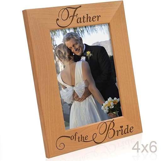 father of the bride picture frame