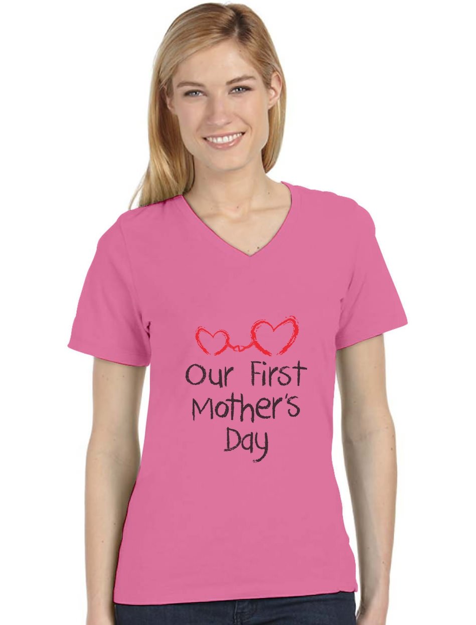 Our First Mother's Day Mom & Baby Cutest Gift Idea Ted T-shirt