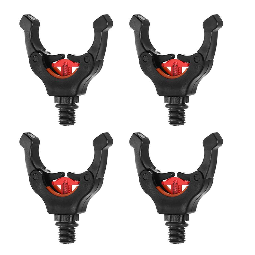Lixada Fishing Rod Rest Holder, Head Fishing Grip Bracket Head Fishing Connect Tool 4 Pieces