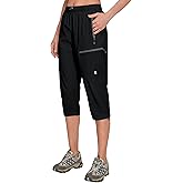 Little Donkey Andy Women's Quick Dry 3/4 Pants Capri Shorts Lightweight Hiking Travel Casual