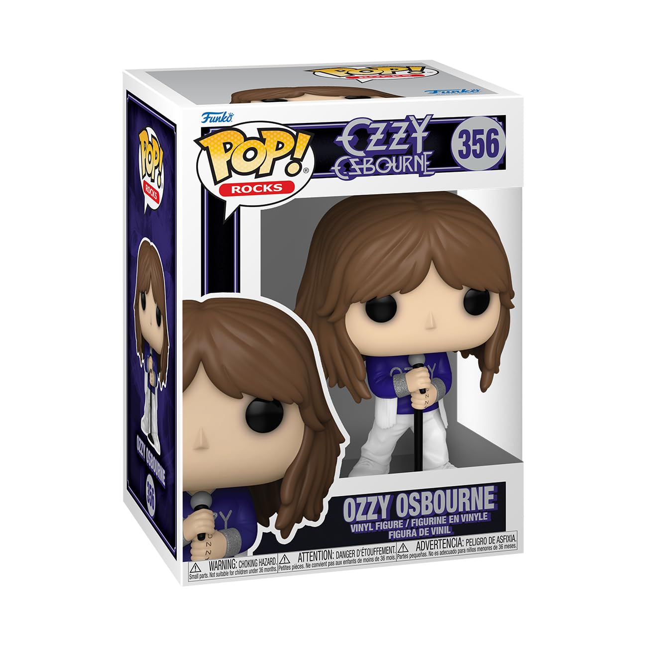 Funko POP! Rocks: Ozzy Osbourne - Glitter - Collectable Vinyl Figure - Gift Idea - Official Merchandise - Toys for Kids & Adults - Music Fans - Model Figure for Collectors and Display