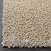 SAFAVIEH Athens Shag Collection SGA119G Non-Shedding Living Room Bedroom Dining Room Entryway Plush 1.5-inch Thick Runner, 2'3